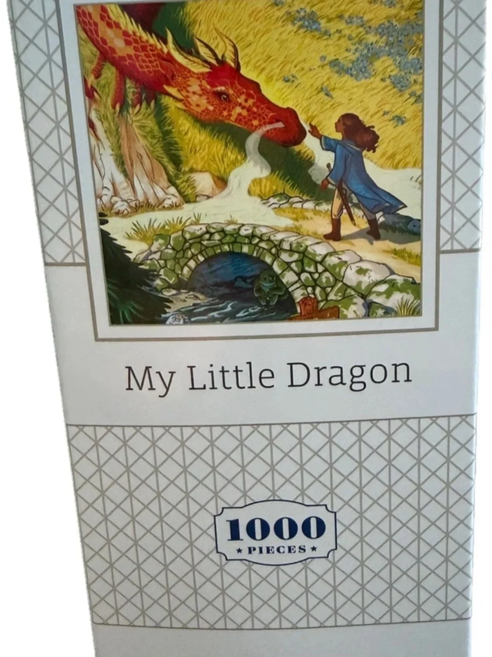 My Little Dragon Puzzle (1000 pcs) Boardwalk Puzzle Company With Storage Box